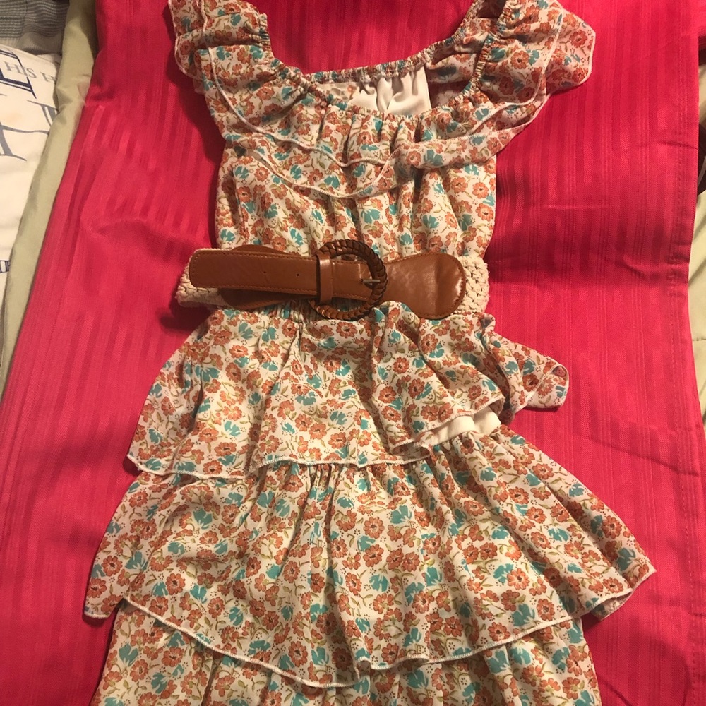 Girls floral dress